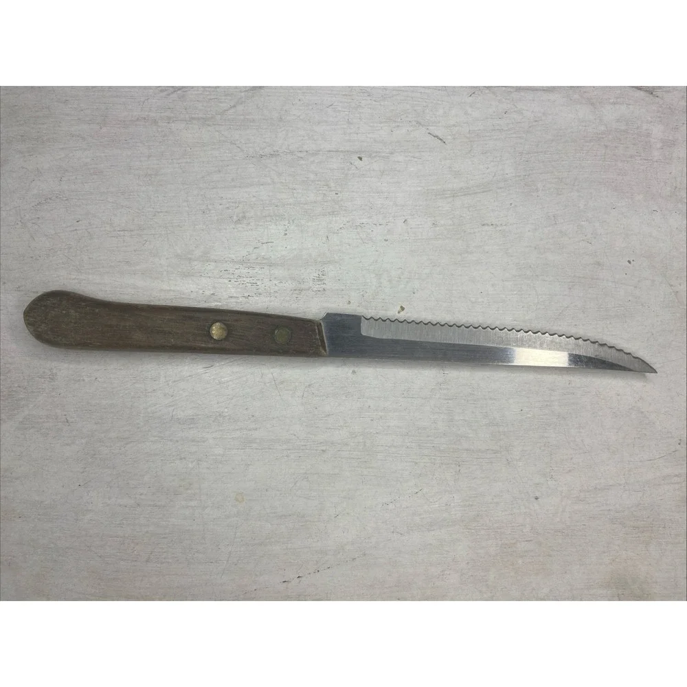 Bloomfield‎ Vintage Stainless Knife Wood Handle Made In Japan